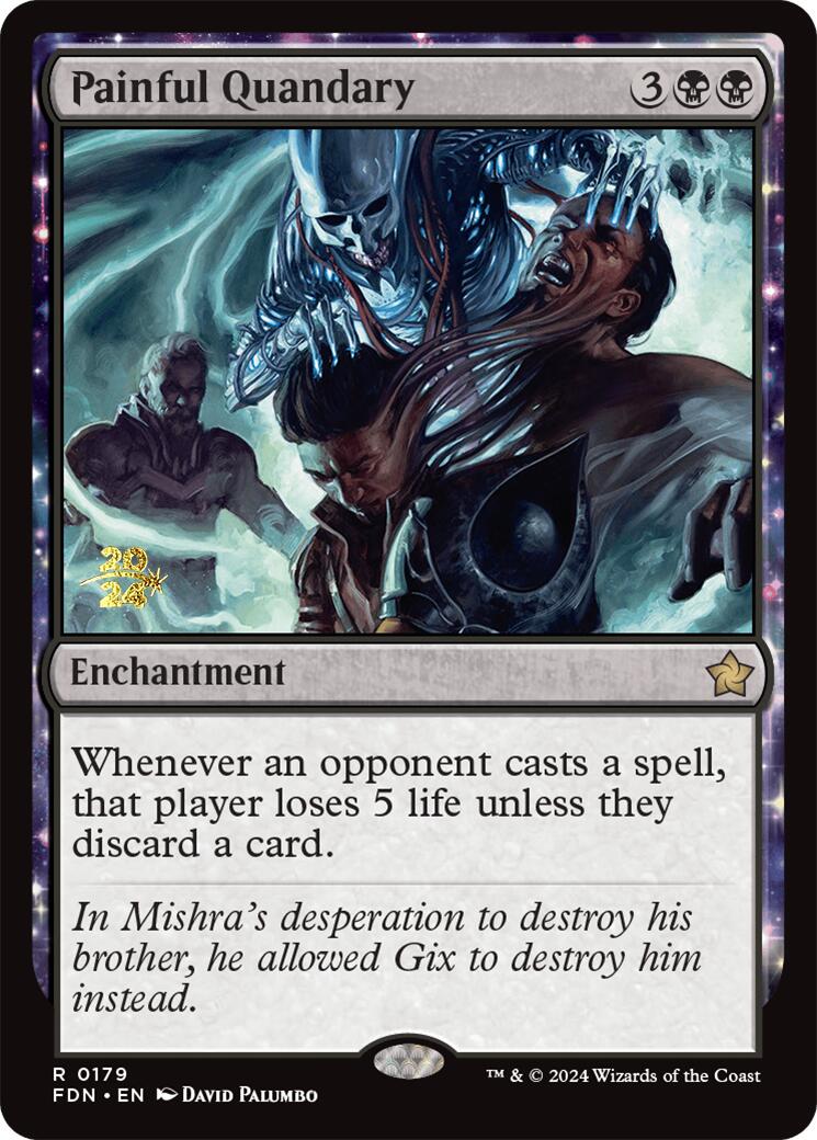Painful Quandary [Foundations Prerelease Promos] | L.A. Mood Comics and Games
