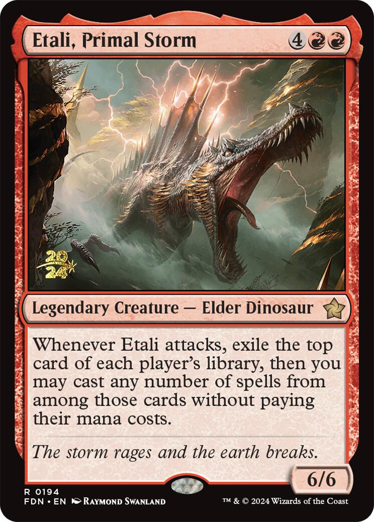 Etali, Primal Storm [Foundations Prerelease Promos] | L.A. Mood Comics and Games