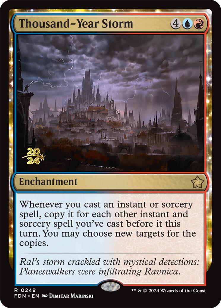 Thousand-Year Storm [Foundations Prerelease Promos] | L.A. Mood Comics and Games