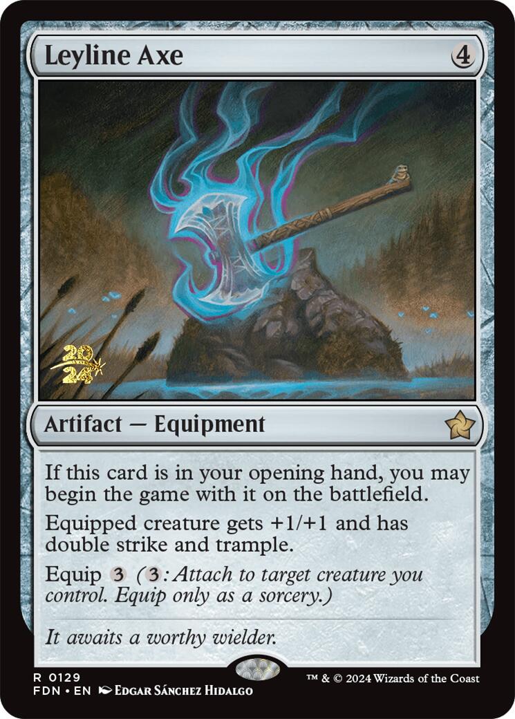 Leyline Axe [Foundations Prerelease Promos] | L.A. Mood Comics and Games