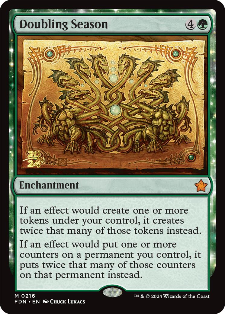 Doubling Season [Foundations Prerelease Promos] | L.A. Mood Comics and Games