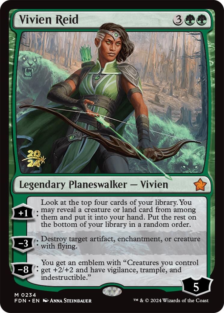 Vivien Reid [Foundations Prerelease Promos] | L.A. Mood Comics and Games