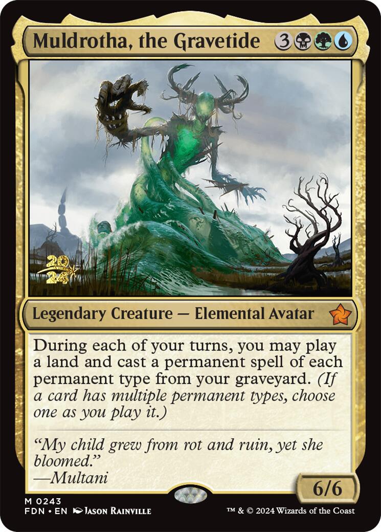 Muldrotha, the Gravetide [Foundations Prerelease Promos] | L.A. Mood Comics and Games