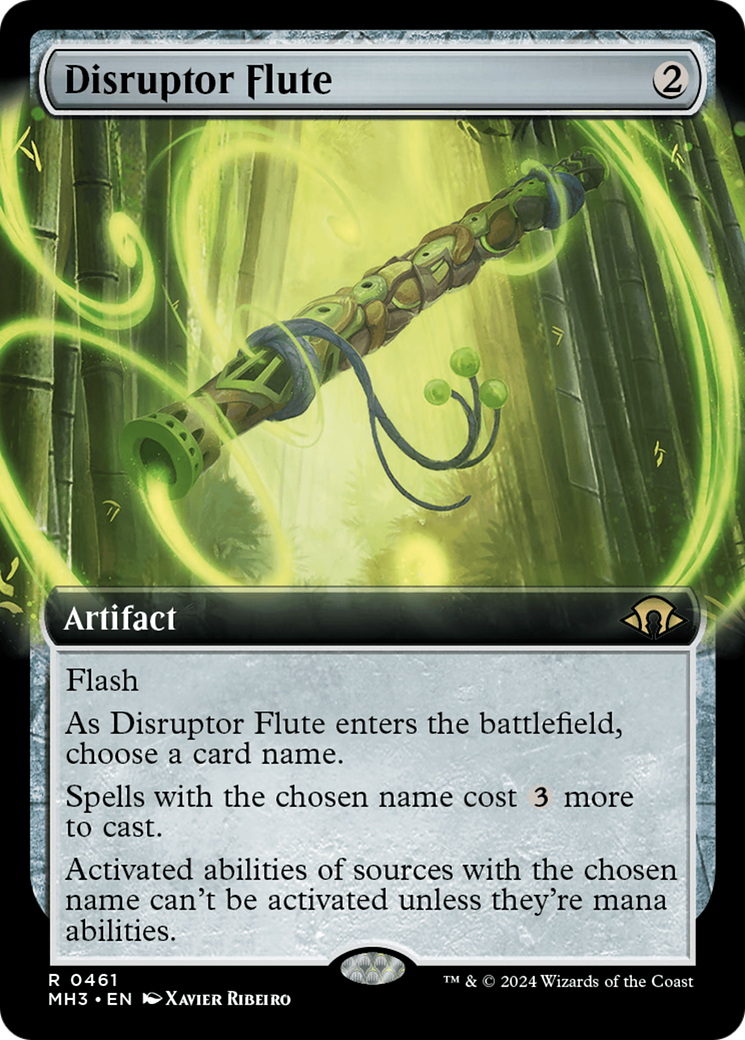Disruptor Flute (Extended Art) [Modern Horizons 3] | L.A. Mood Comics and Games