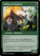 Invasion of Ixalan // Belligerent Regisaur [March of the Machine] | L.A. Mood Comics and Games