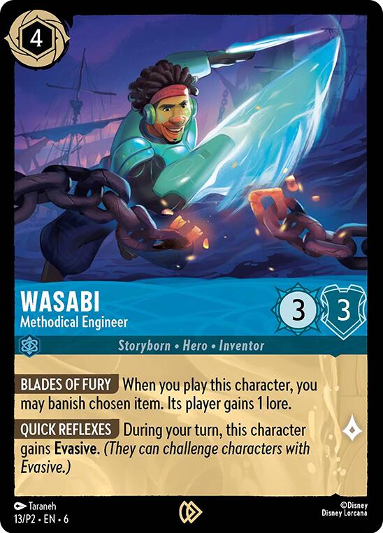 Wasabi - Methodical Engineer (13/P2) [Promo Cards] | L.A. Mood Comics and Games
