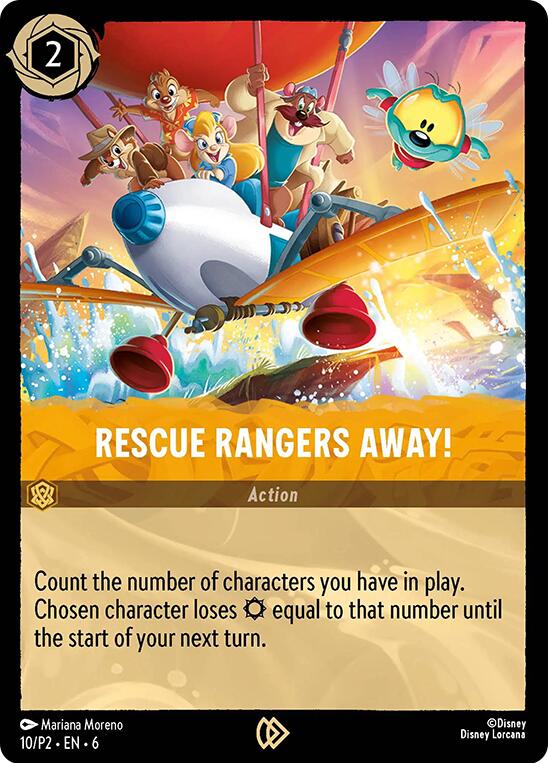 Rescue Rangers Away! (10/P2) [Promo Cards] | L.A. Mood Comics and Games