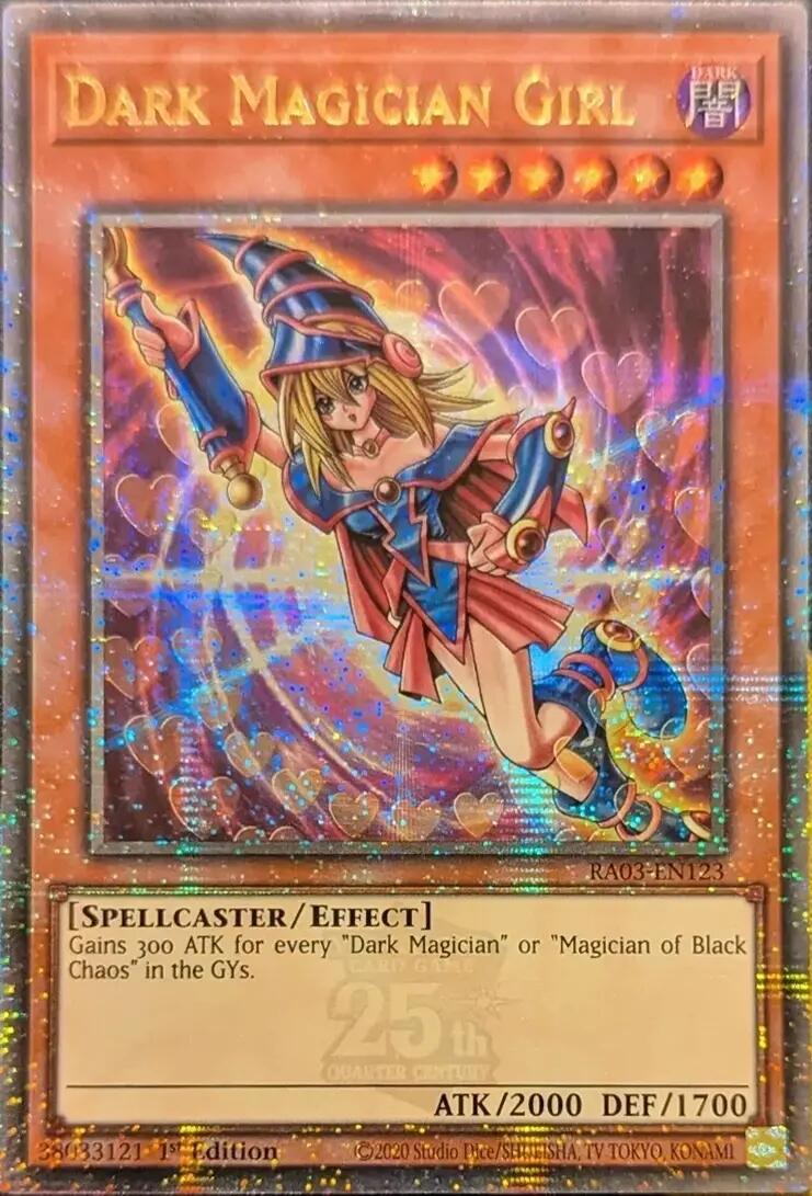 Dark Magician Girl (Quarter Century Secret Rare) (C) [RA03-EN123] Quarter Century Secret Rare | L.A. Mood Comics and Games