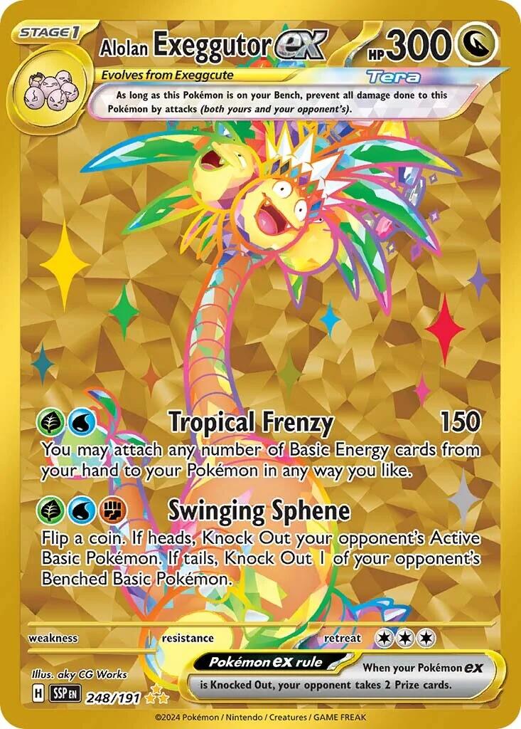 Alolan Exeggutor ex (248/191) [Scarlet & Violet: Surging Sparks] | L.A. Mood Comics and Games