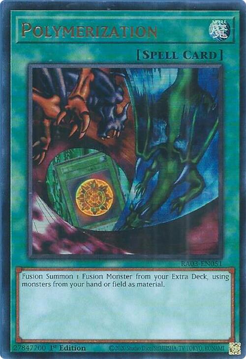 Polymerization (Alternate Art) (UR) [RA03-EN051] Ultra Rare | L.A. Mood Comics and Games