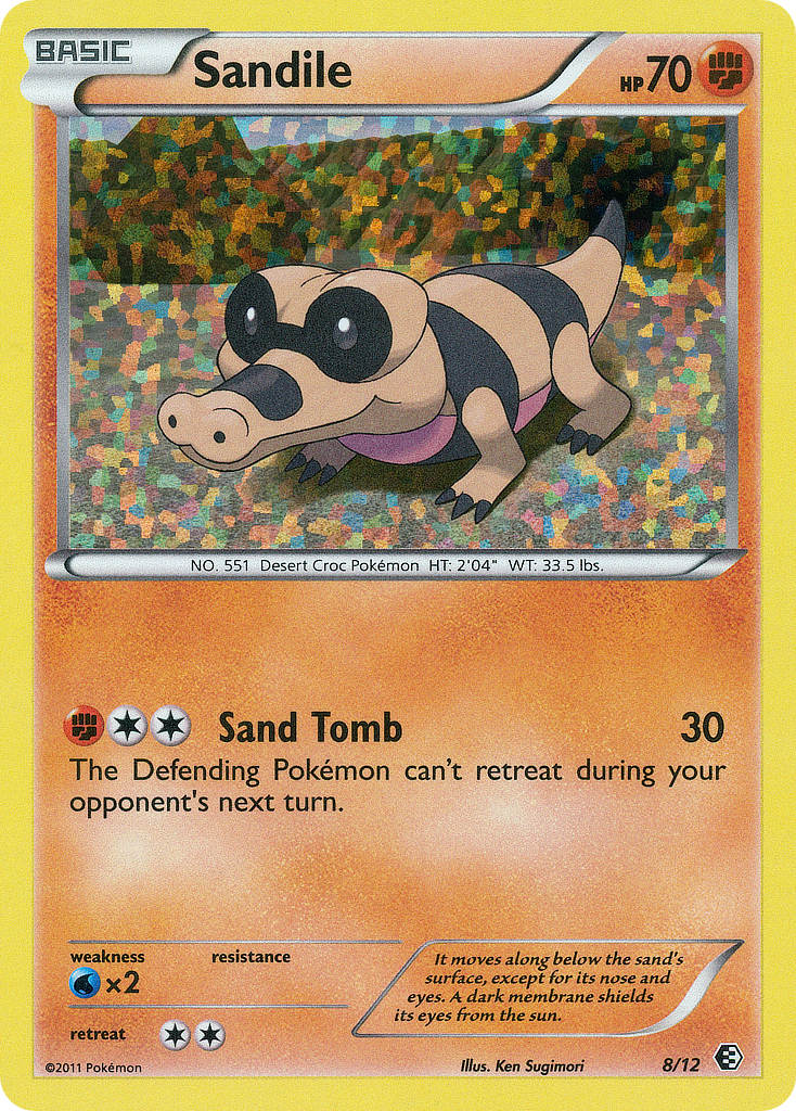 Sandile (8/12) [McDonald's Promos: 2011 Collection] | L.A. Mood Comics and Games