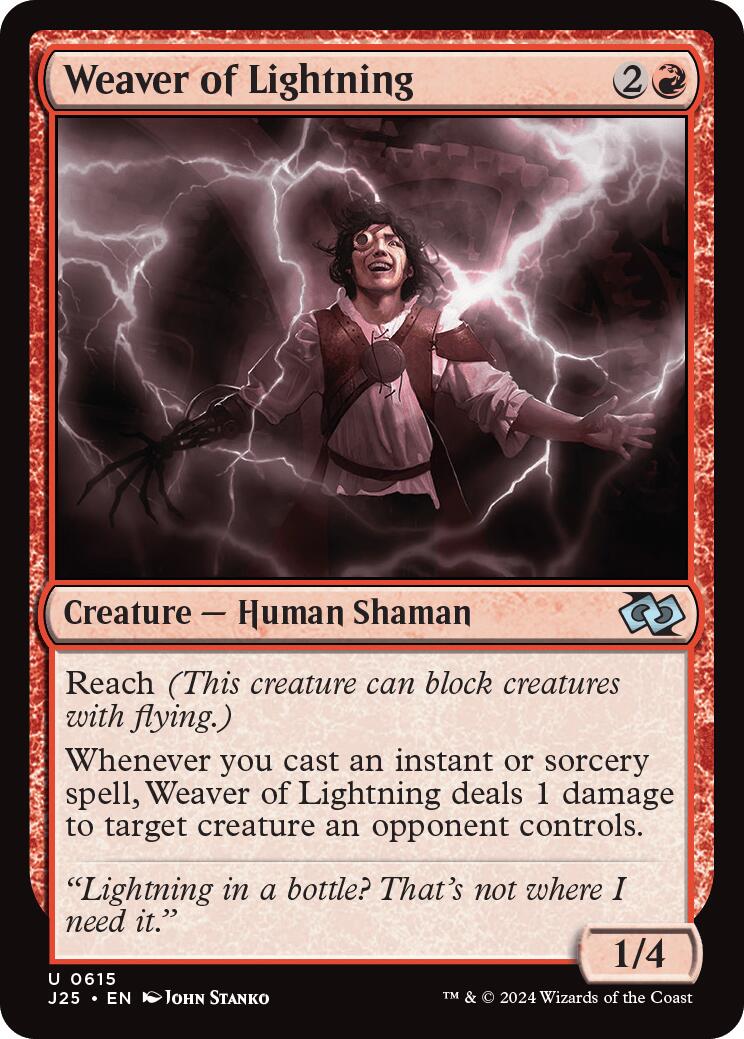 Weaver of Lightning [Foundations Jumpstart] | L.A. Mood Comics and Games