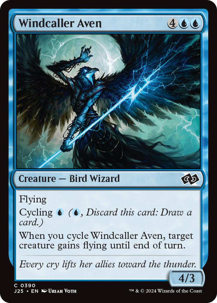 Windcaller Aven [Foundations Jumpstart] | L.A. Mood Comics and Games