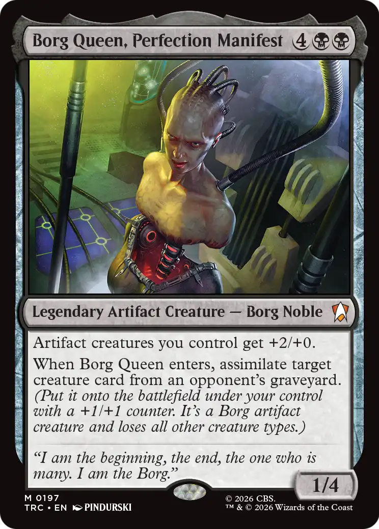 Borg Queen, Perfection Manifest [Star Trek Commander] | L.A. Mood Comics and Games