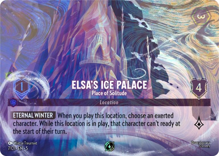 Elsa's Ice Palace - Place of Solitude (7) [Promo Cards] | L.A. Mood Comics and Games