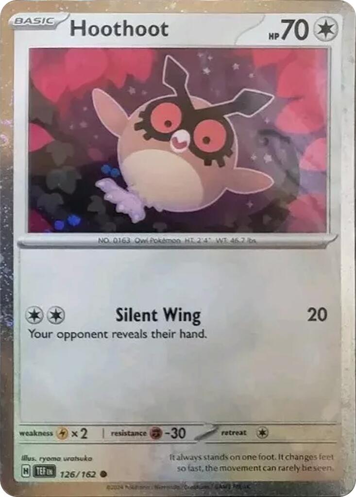 Hoothoot (126/162) (Cosmos Holo) [Scarlet & Violet: Black Star Promos] | L.A. Mood Comics and Games