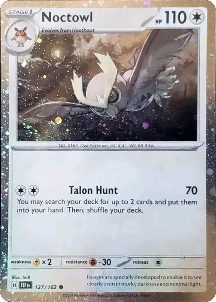 Noctowl (127/162) (Cosmos Holo) [Scarlet & Violet: Black Star Promos] | L.A. Mood Comics and Games