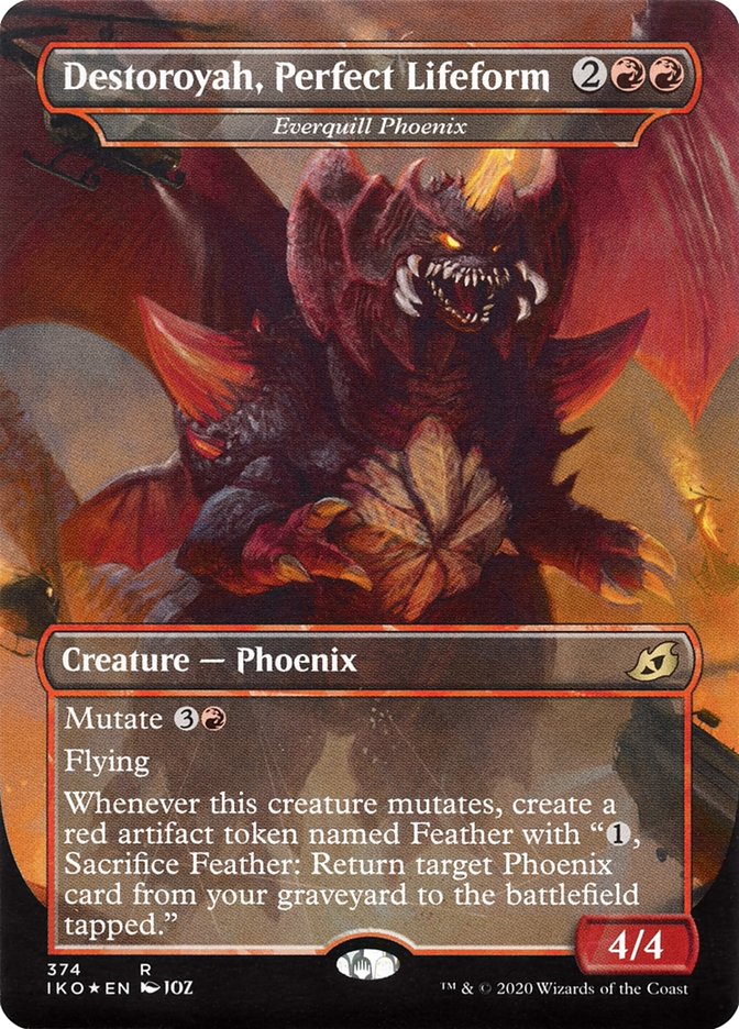 Everquill Phoenix - Destoroyah, Perfect Lifeform (Godzilla Series) [Ikoria: Lair of Behemoths] | L.A. Mood Comics and Games