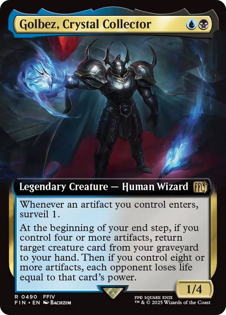Golbez, Crystal Collector (Extended Art) [FINAL FANTASY] | L.A. Mood Comics and Games