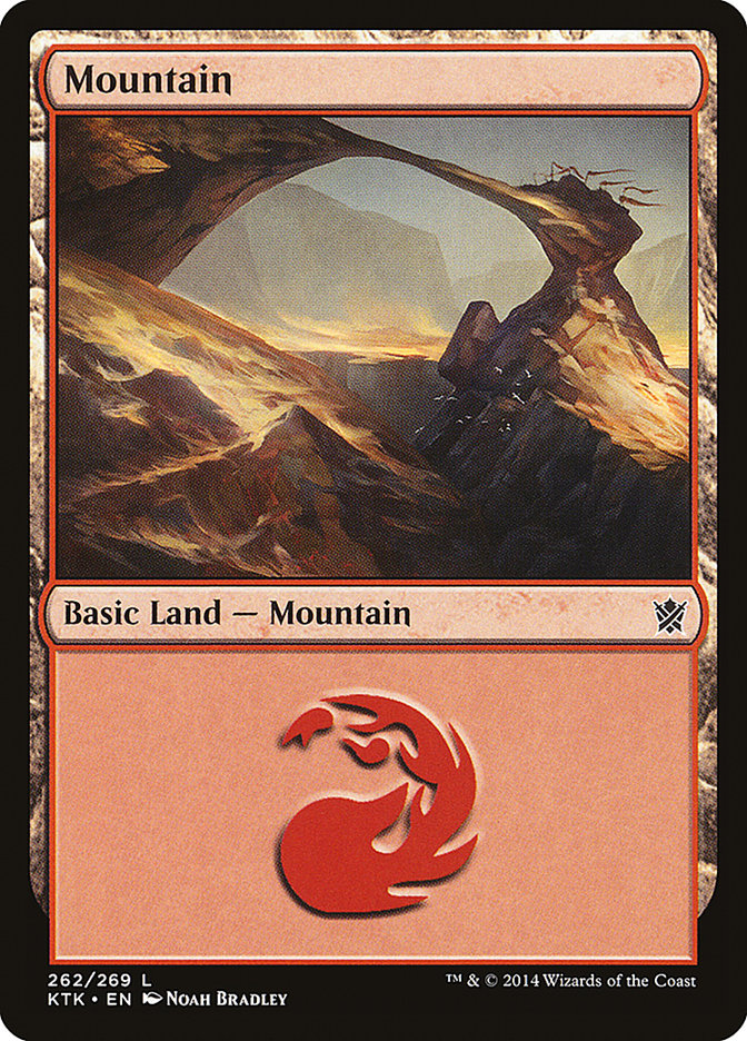 Mountain (262) [Khans of Tarkir] | L.A. Mood Comics and Games