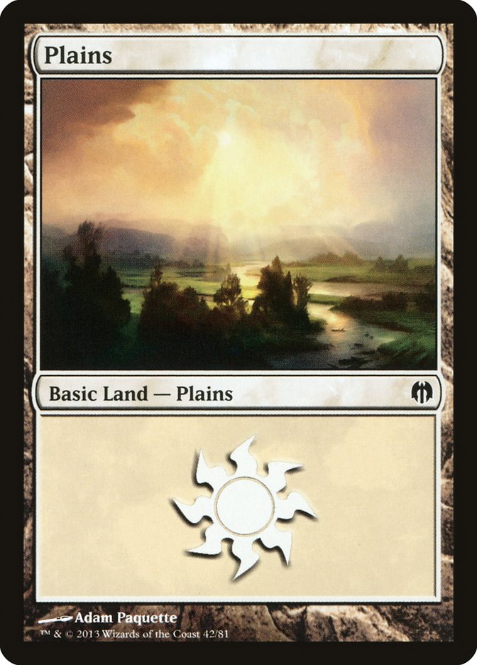 Plains (42) [Duel Decks: Heroes vs. Monsters] | L.A. Mood Comics and Games