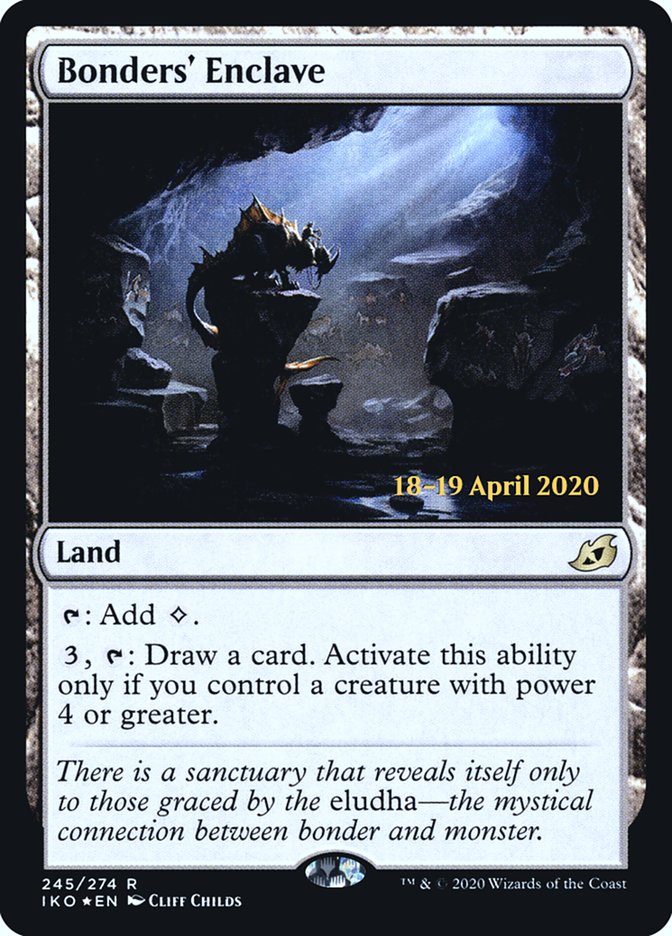 Bonders' Enclave [Ikoria: Lair of Behemoths Prerelease Promos] | L.A. Mood Comics and Games