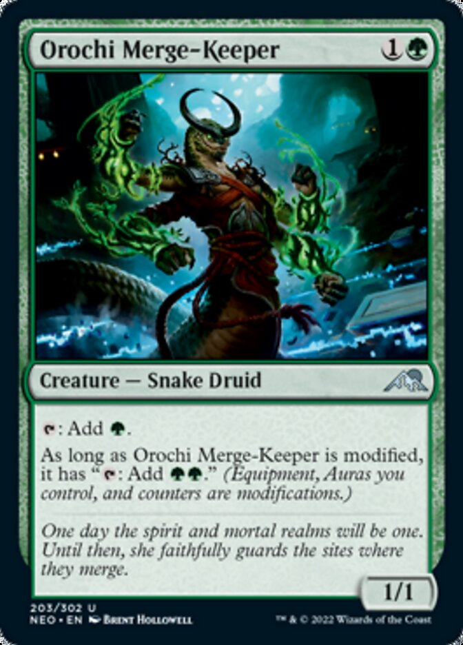 Orochi Merge-Keeper [Kamigawa: Neon Dynasty] | L.A. Mood Comics and Games