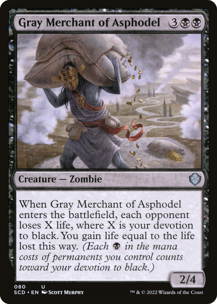 Gray Merchant of Asphodel [Starter Commander Decks] | L.A. Mood Comics and Games