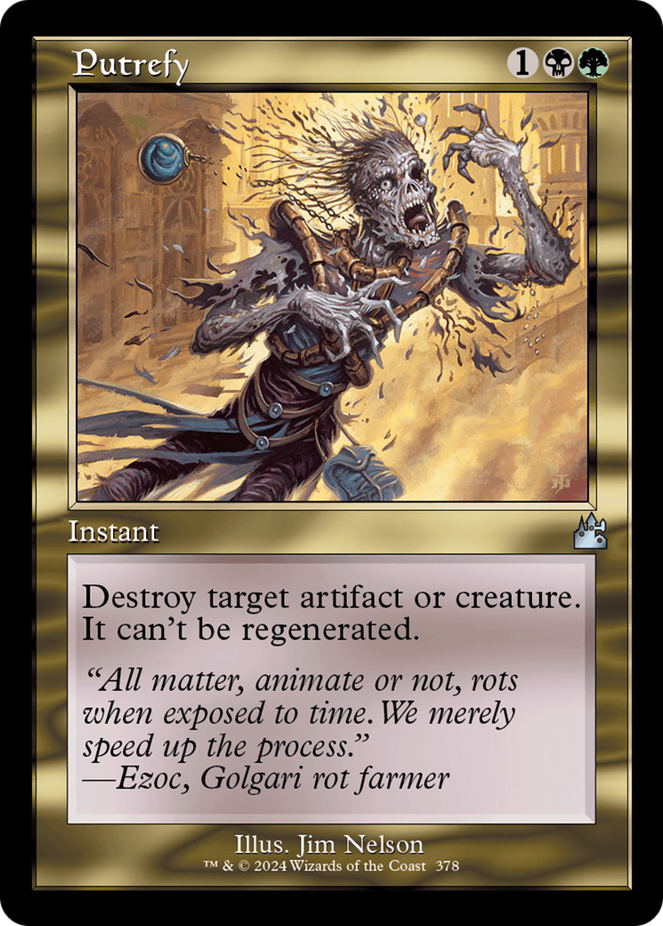 Putrefy (Retro Frame) [Ravnica Remastered] | L.A. Mood Comics and Games