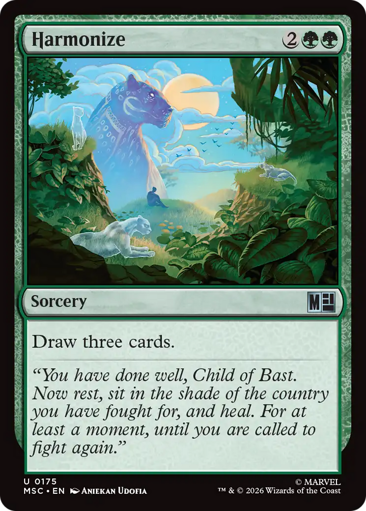 Harmonize (Surge Foil) [Marvel Super Heroes Commander] | L.A. Mood Comics and Games