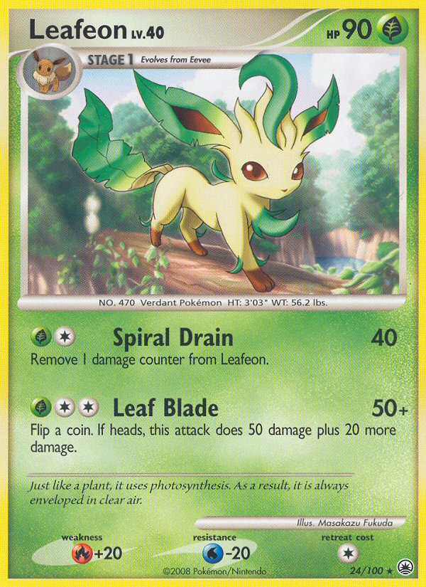 Leafeon (24/100) [Diamond & Pearl: Majestic Dawn] | L.A. Mood Comics and Games