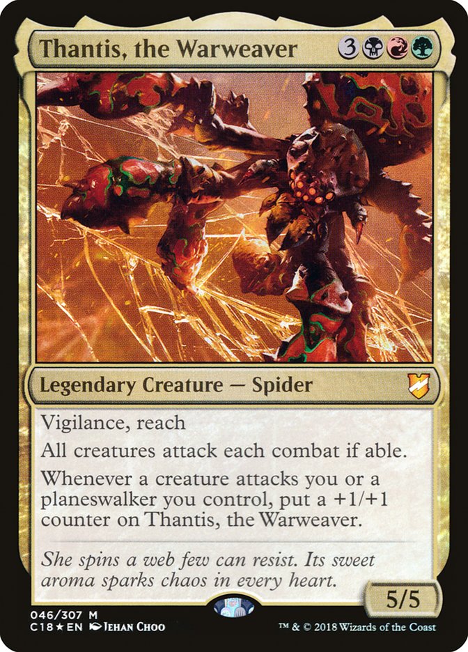 Thantis, the Warweaver [Commander 2018] | L.A. Mood Comics and Games