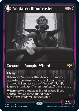 Voldaren Bloodcaster // Bloodbat Summoner [Innistrad: Double Feature] | L.A. Mood Comics and Games