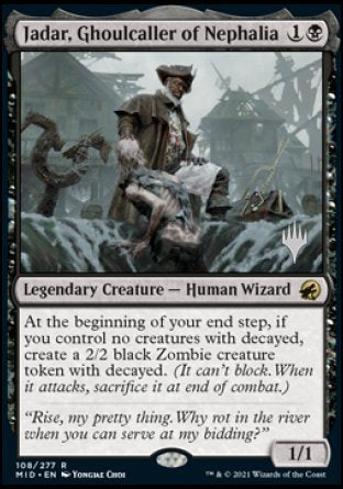 Jadar, Ghoulcaller of Nephalia (Promo Pack) [Innistrad: Midnight Hunt Promos] | L.A. Mood Comics and Games