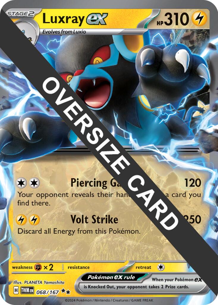 Luxray ex (068/167) (Jumbo Card) [Miscellaneous Cards] | L.A. Mood Comics and Games