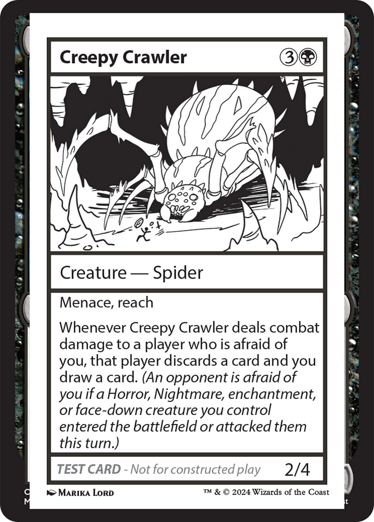 Creepy Crawler [Mystery Booster 2 Playtest Cards] | L.A. Mood Comics and Games