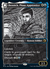 Dennick, Pious Apprentice // Dennick, Pious Apparition (Showcase Eternal Night) [Innistrad: Midnight Hunt] | L.A. Mood Comics and Games