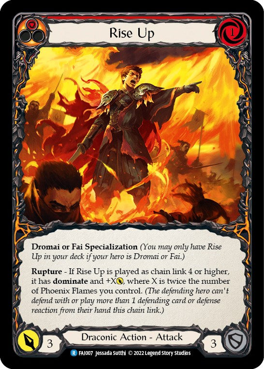 Rise Up [FAI007] (Uprising Fai Blitz Deck) | L.A. Mood Comics and Games