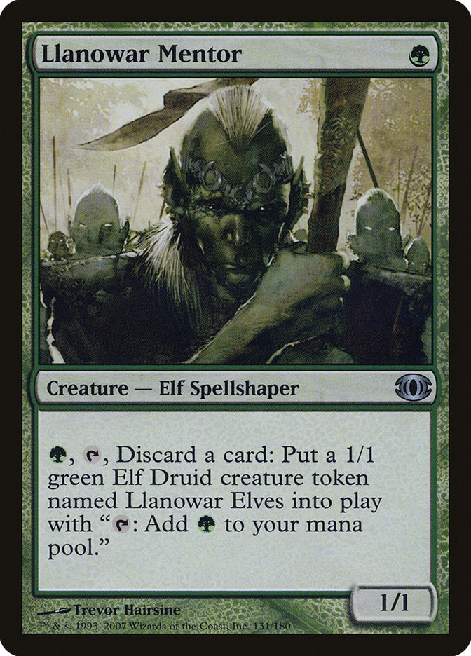 Llanowar Mentor [Future Sight] | L.A. Mood Comics and Games