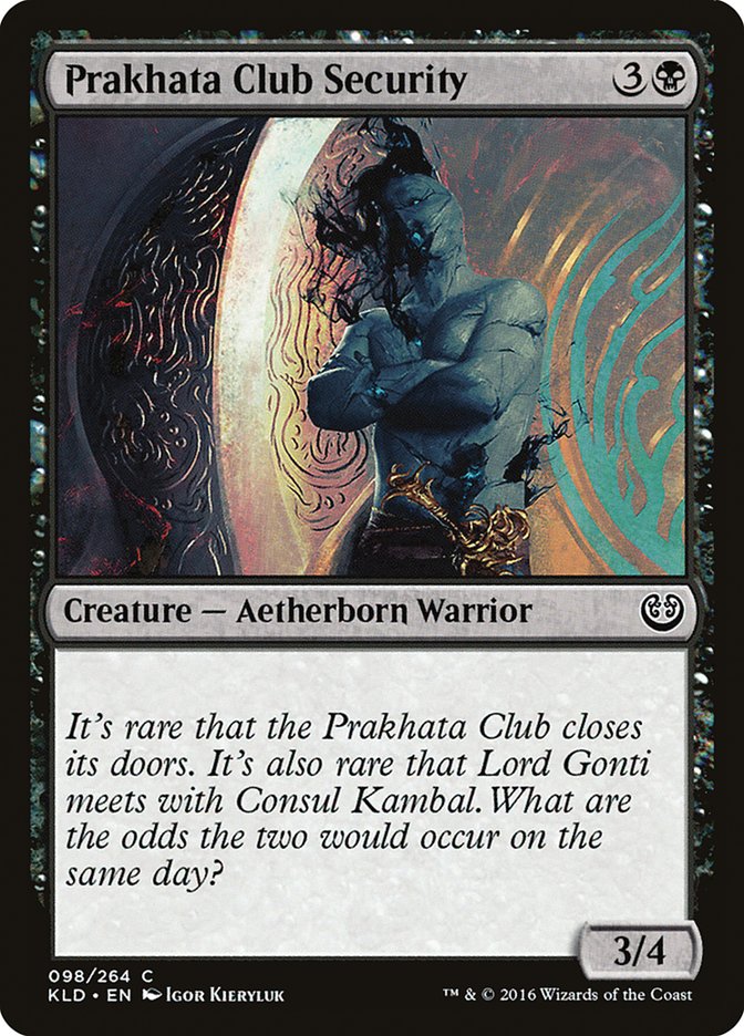 Prakhata Club Security [Kaladesh] | L.A. Mood Comics and Games