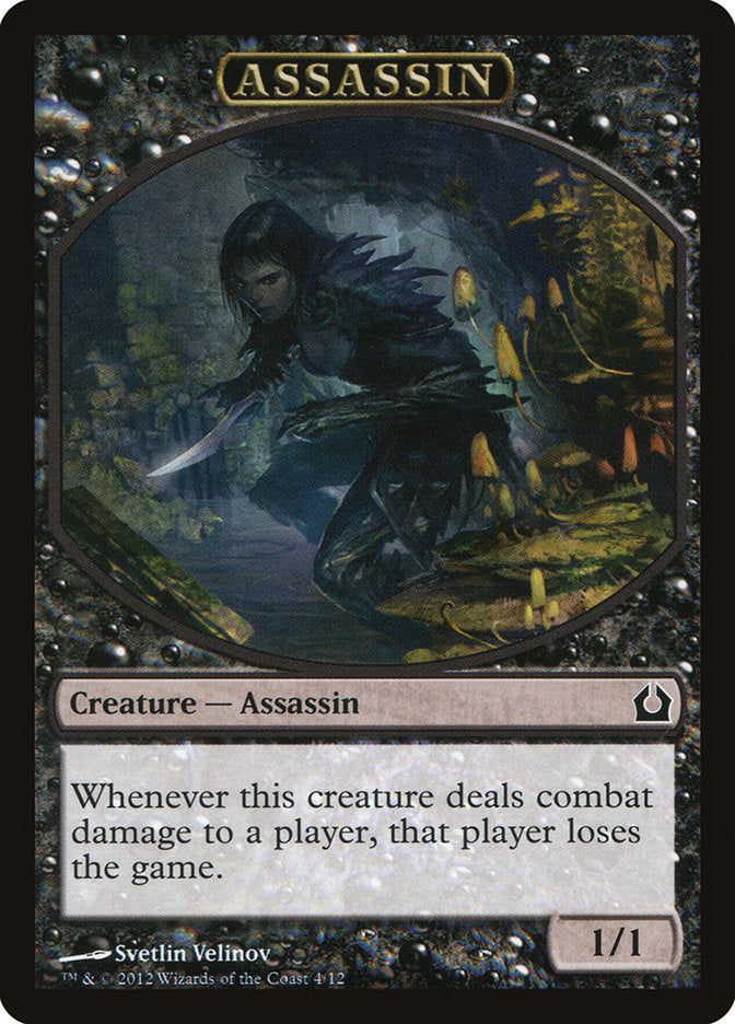 Assassin Token [Return to Ravnica Tokens] | L.A. Mood Comics and Games