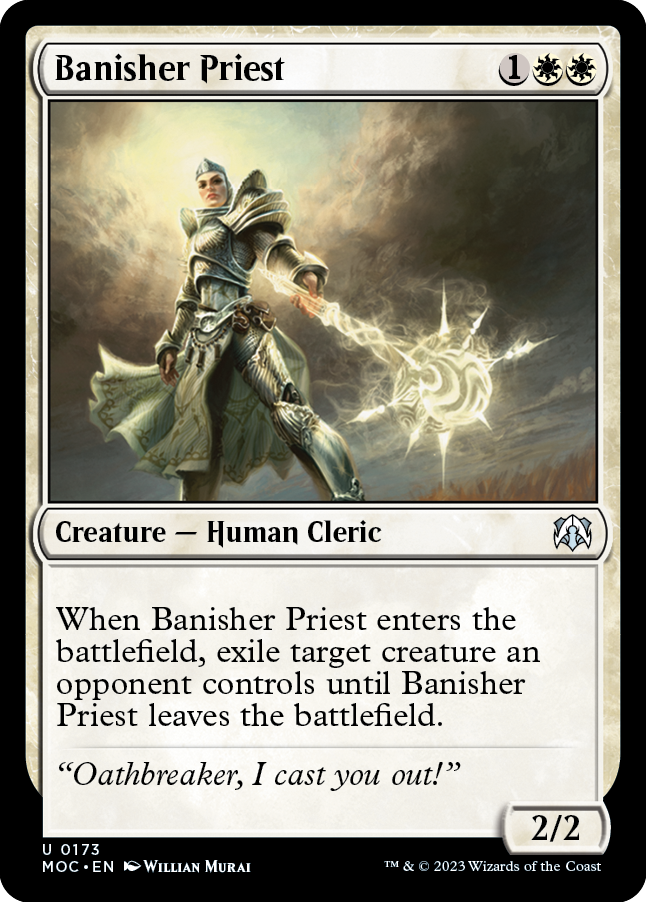 Banisher Priest [March of the Machine Commander] | L.A. Mood Comics and Games