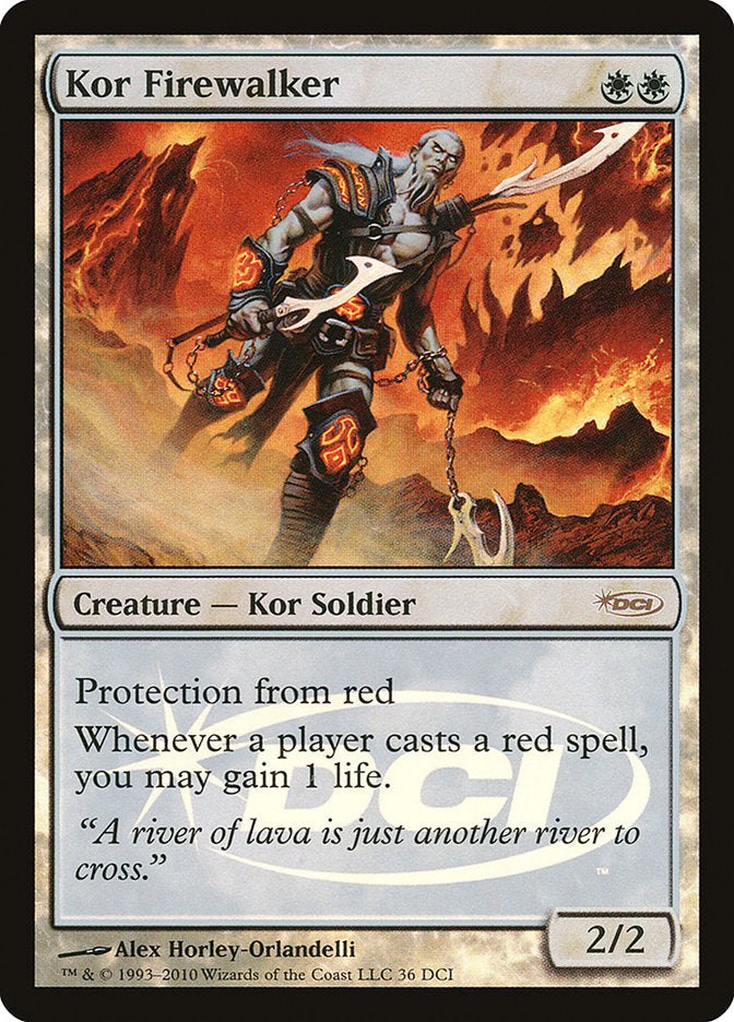 Kor Firewalker [Wizards Play Network 2010] | L.A. Mood Comics and Games