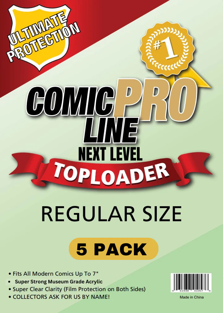 ComicPro Line Acrylic Top Loaders Regular | L.A. Mood Comics and Games