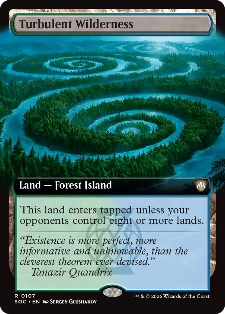 Turbulent Wilderness (Extended Art) [Secrets of Strixhaven Commander] | L.A. Mood Comics and Games