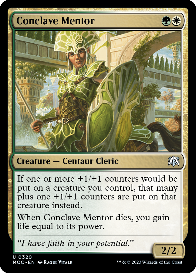 Conclave Mentor [March of the Machine Commander] | L.A. Mood Comics and Games