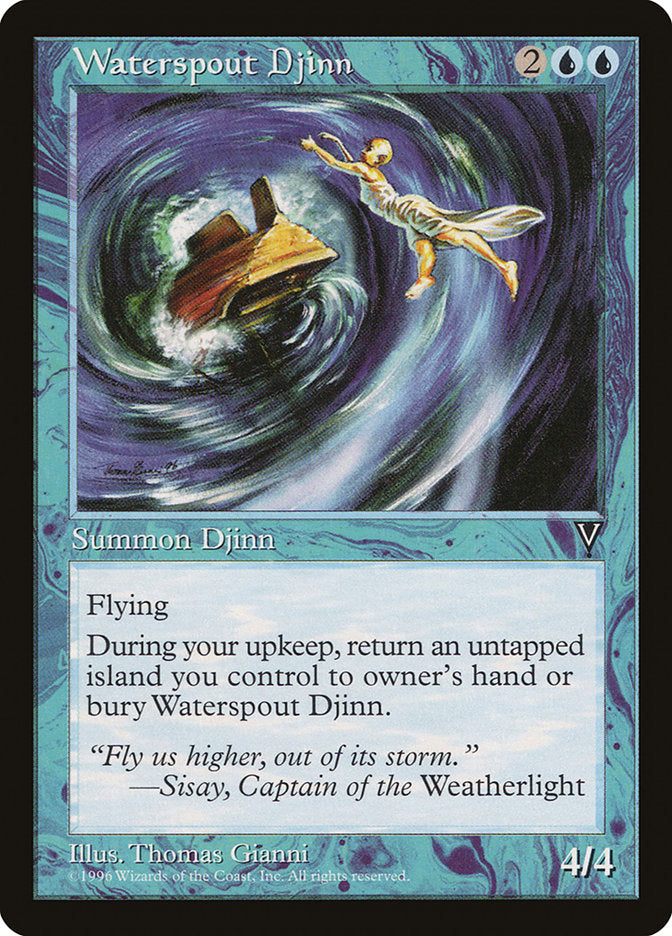 Waterspout Djinn [Visions] | L.A. Mood Comics and Games