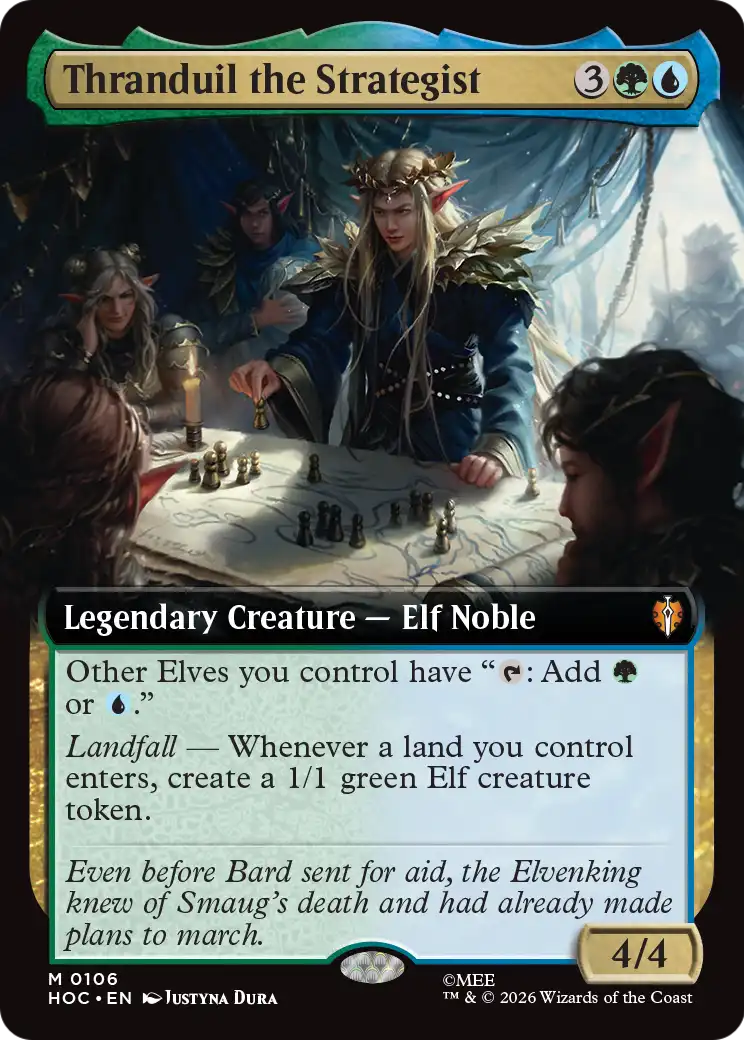 Thranduil the Strategist (Extended Art) [The Hobbit: Eternal-Legal] | L.A. Mood Comics and Games