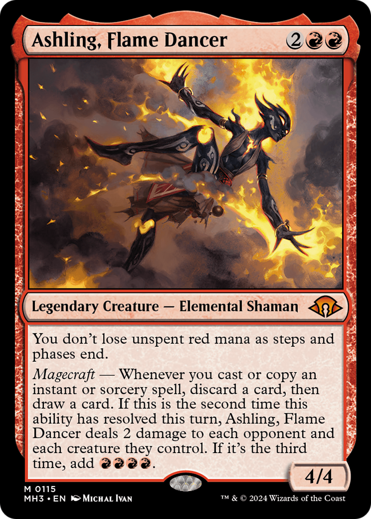 Ashling, Flame Dancer [Modern Horizons 3] | L.A. Mood Comics and Games