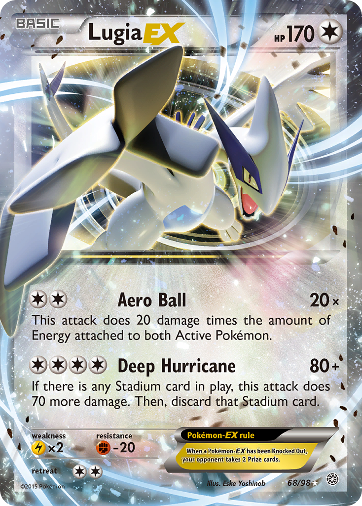 Lugia EX (68/98) [XY: Ancient Origins] | L.A. Mood Comics and Games